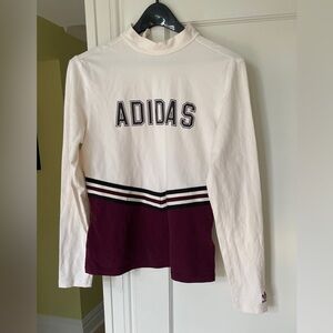 Adidas Adibreak Varsity Long  Sleeve Tee NWT